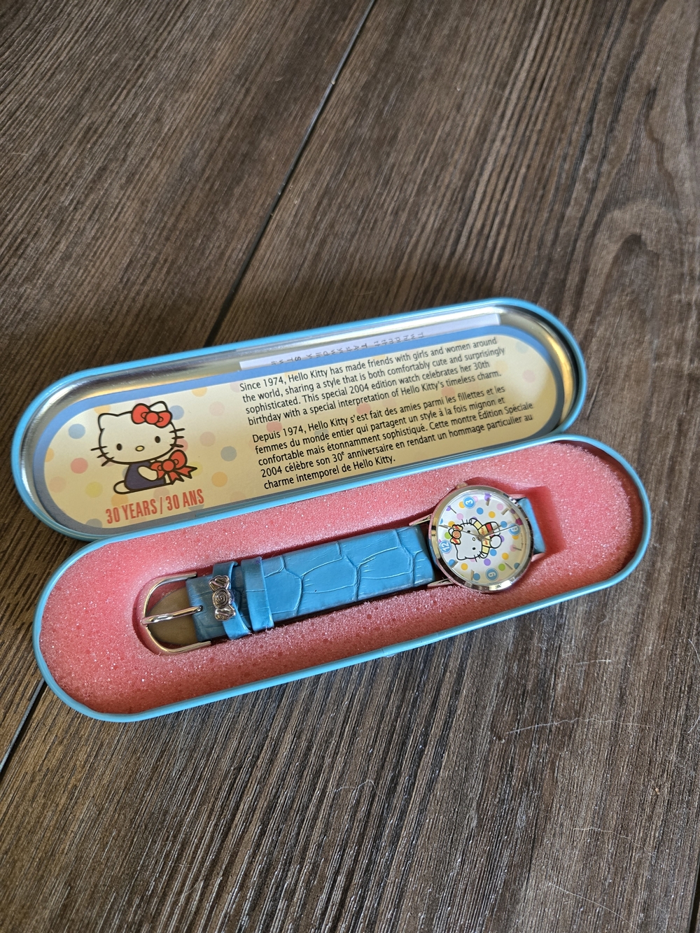 Hello Kitty Blue Watch